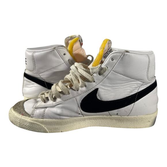 Nike Blazer Mid '77 Vintage Men’s Size 9 White Lifestyle Athletic Shoes Sneakers - Picture 9 of 11